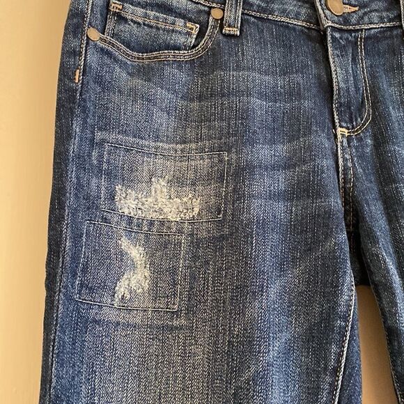 Paige Skyline Ankle Peg Jessie Jeans Distressed Size 26 - Picture 4 of 11